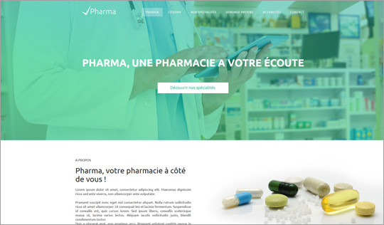 Creer site internet pharmacie saint-brieuc