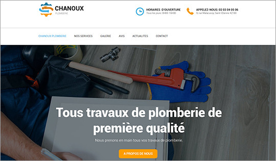 creation site internet plombier artisan saint-brieuc