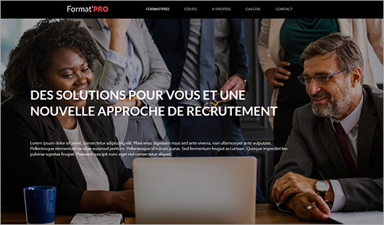 Creation site internet formation professionnelle saint-brieuc